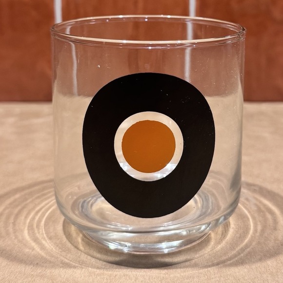 5 Libbey Modern Geometric Mod Drinking Glasses Collectible MCM Barware 1970s - Picture 2 of 8